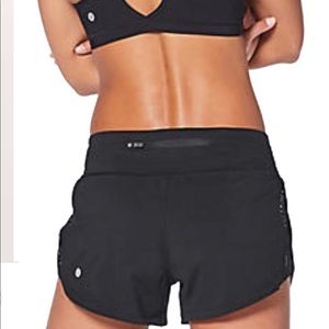 NWT Lululemon athletic running training shorts 4